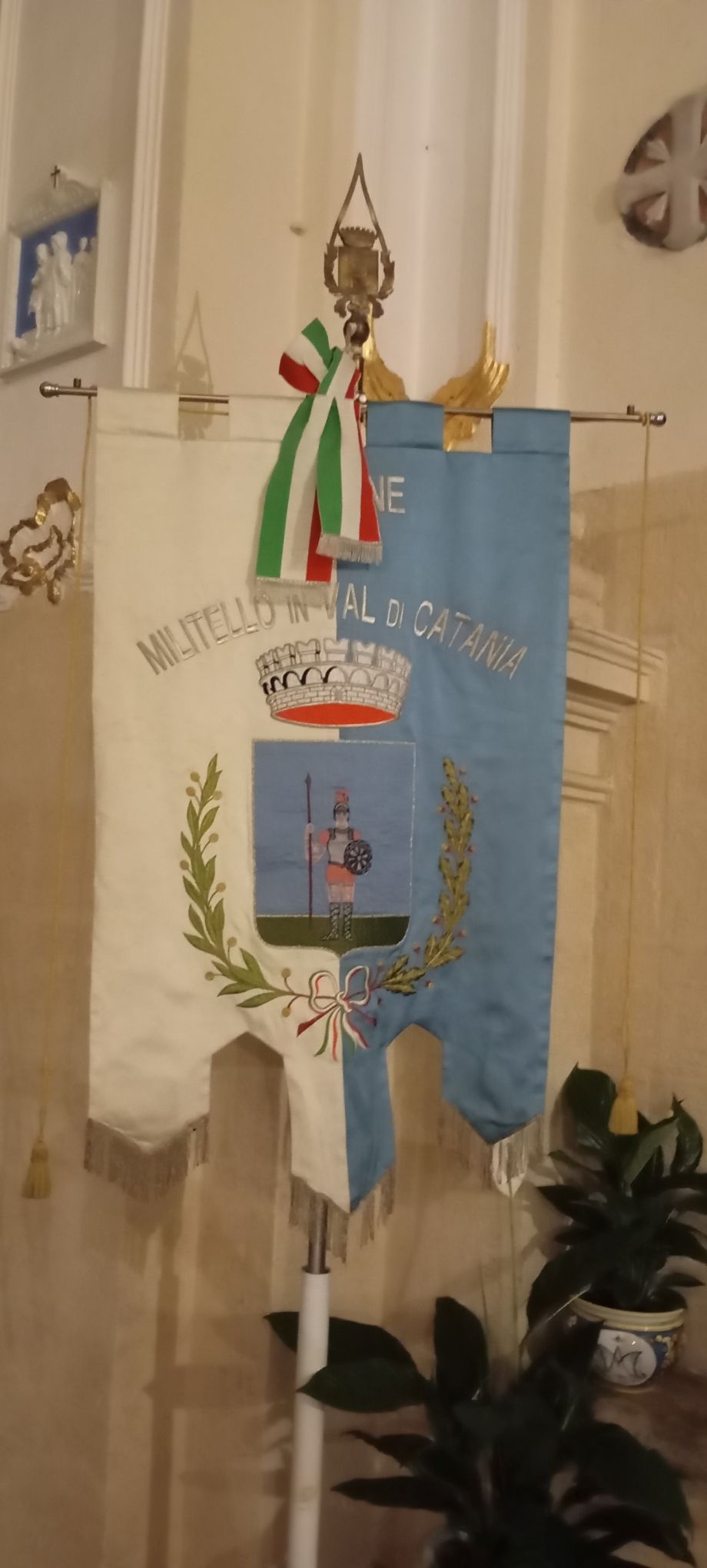 Gonfalone Militello in Val di Catania